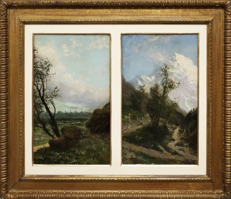 Giacinto Bo — Cervino; Paese ai piedi delle Alpi